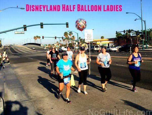 No, those balloons aren't costumes. They are part of the runDisney Balloon Lady equipment and signal that it;s time for runners to move. That means you, Princess! Check out some tips straight from the Balloon Ladies of Walt Disney World. Wine and Dine | Star Wars | Marathon | Goofy | Dopey