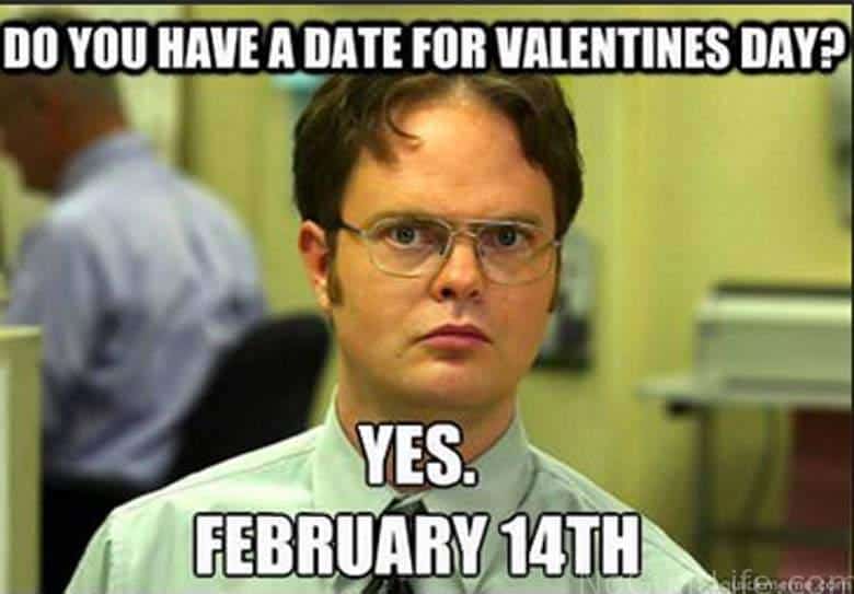 valentines-day-memes. funny valentines day memes Dwight the Office