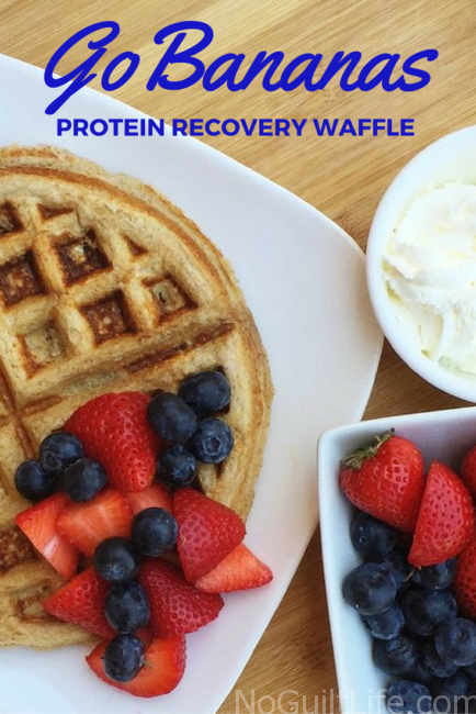 Recovering from a hard workout means refueling with proteins and carbs. Throw in some BCAAs and I'm on the road to my next workout. Diet and exercise go together, right? If you're looking for a recipe to help your fitness routine stay on track, check out this Vanilla Banana Protein Waffle tutorial featuring EAS Whey Protein Powder.