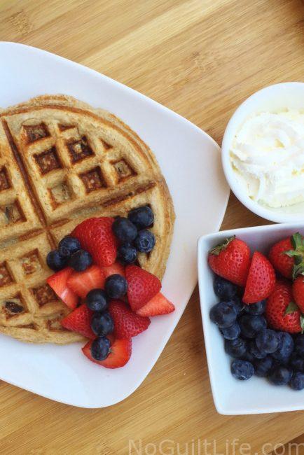 Recovering from a hard workout means refueling with proteins and carbs. Throw in some BCAAs and I'm on the road to my next workout. Diet and exercise go together, right? If you're looking for a recipe to help your fitness routine stay on track, check out this Vanilla Banana Protein Waffle tutorial featuring EAS Whey Protein Powder.