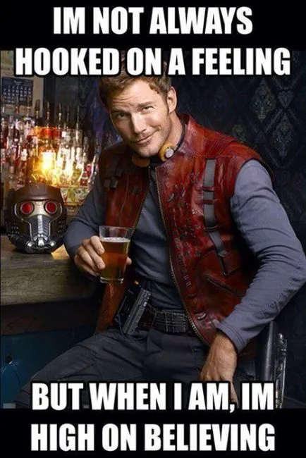 guardians of the galaxy star lord meme