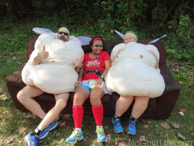Bizarre sightings while running: you know you've seen something weird when you are out on the road! Racing or running, runners do weird stuff. What have you seen during a race?
