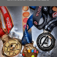 Avengers Assemble! Even a Civil War can't keep this team down. runDisney medals for the 2016 race at Disneyland revealed
