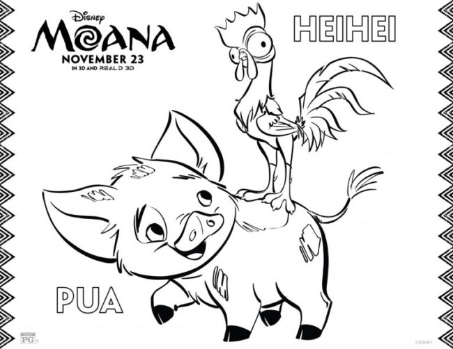 Moana movie activity sheets for the family. Poster | Maui | Disney | Printables coloring sheets
