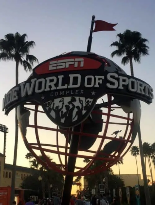 Disney World runDisney Expo at wide world of sports ESPN Globe