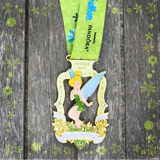 Tinker Bell Half Marathon Medals