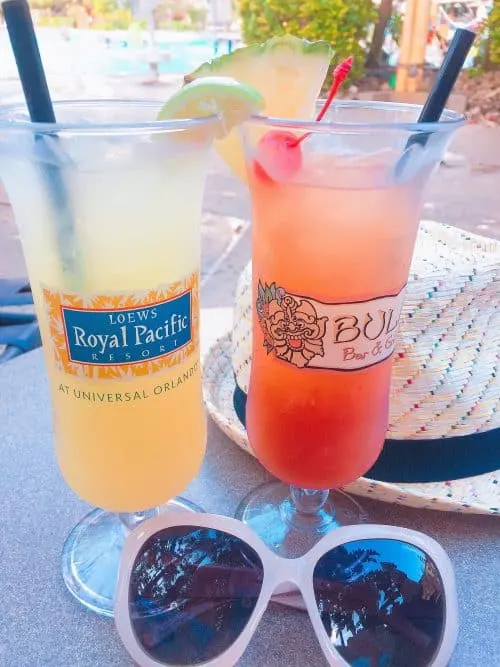 Margaritas at the Royal Pacific Universal Orlando Resort