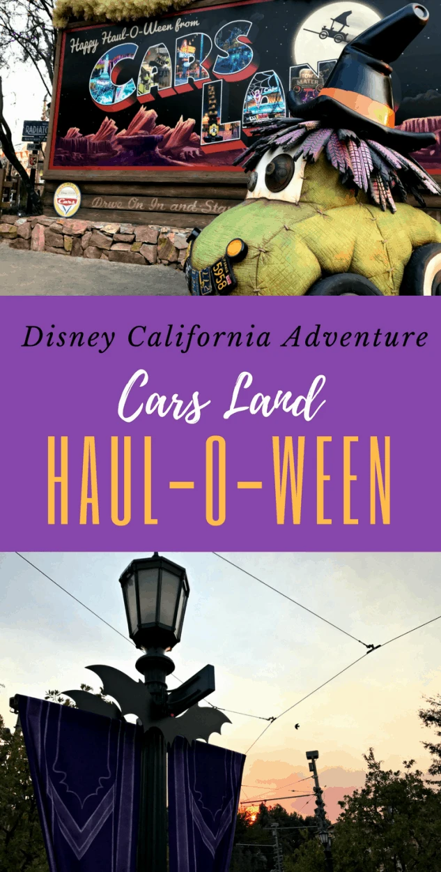 Haul-O-Ween at Disneyland and Disney California Adventure is spooky fun! Cars Land tips for people looking to spend October at the park.