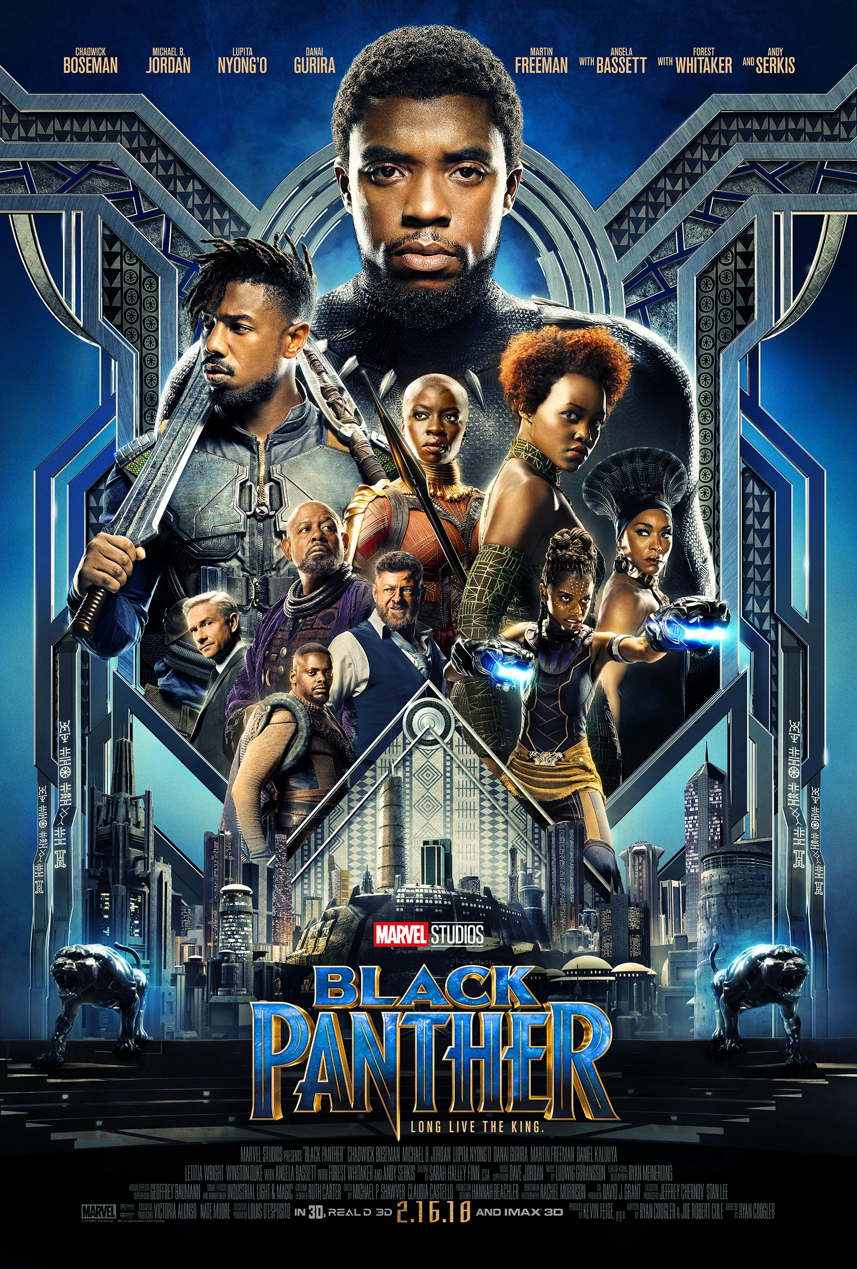 Black Panther Trailer and Poster released October 2017! New Marvel coming to the screen in February 2018