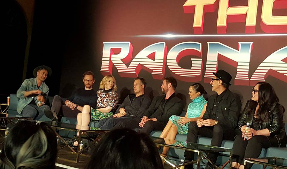 Los Angeles Thor: Ragnarok Press Conference recap and experience.