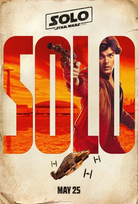 Han Solo Poster A Solo Star Wars Story