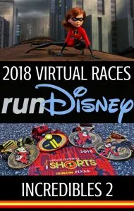 2018 rundisney virtual race medals featuring the Incredibles! Virtual races with medals are a fun way to stay motivated. #runDisney #virtualmedals #virtualrace #virtualrun #running #run #Disney