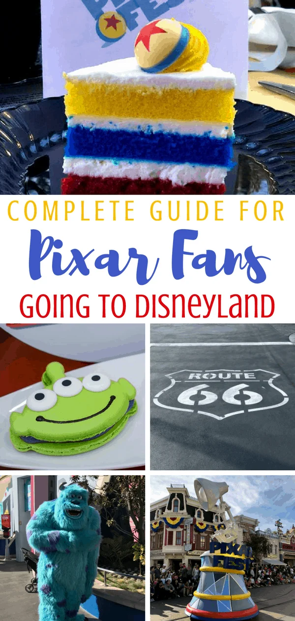 The Complete Guide to Pixar at Disneyland. Pixar Fest, Pixar Pier, Pixar characters, Pixar food- OH MY! #Disneyland #PixarFest #PixarPier #Disney