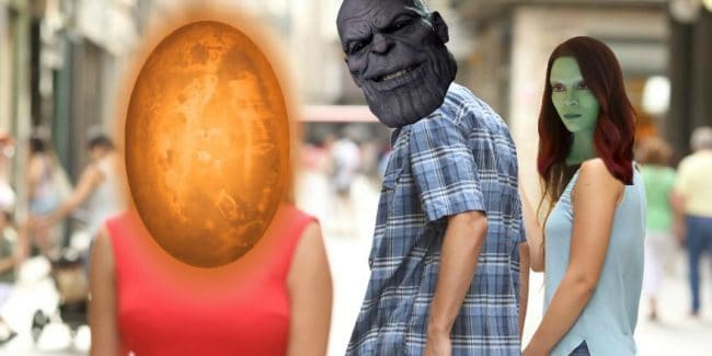 infinity war meme spoiler Thanos and Gamora