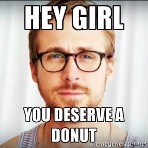 hey girl donut meme national donut day