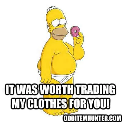 Homer Simpson donut meme national donut day