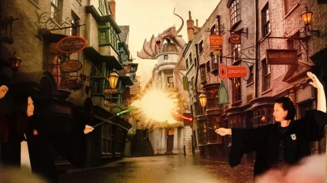 Diagon Alley Dueling Harry Potter Movies List