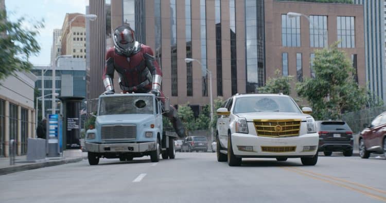 Ant-Man and the Wasp Scott Lang and the truck