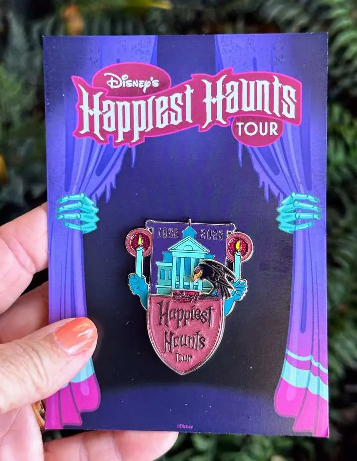 happiest haunts tour pin for 2023