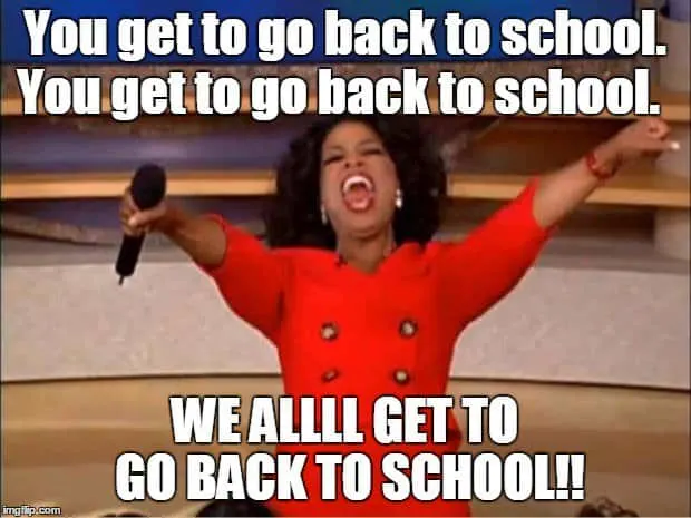 oprah back to school meme