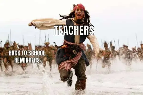 teacher back to school memes jack sparrow