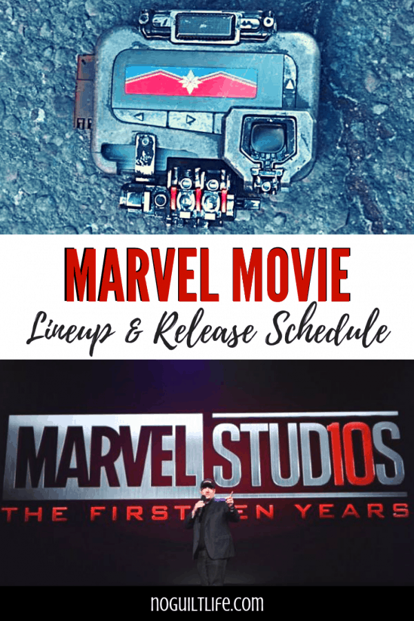 Marvel Movie Lineup & MCU Release Schedule. Follow the Marvel movies in order over the next few years!