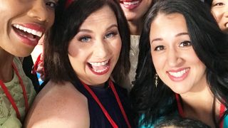 red carpet selfie snow white at ralph breaks the internet premiere