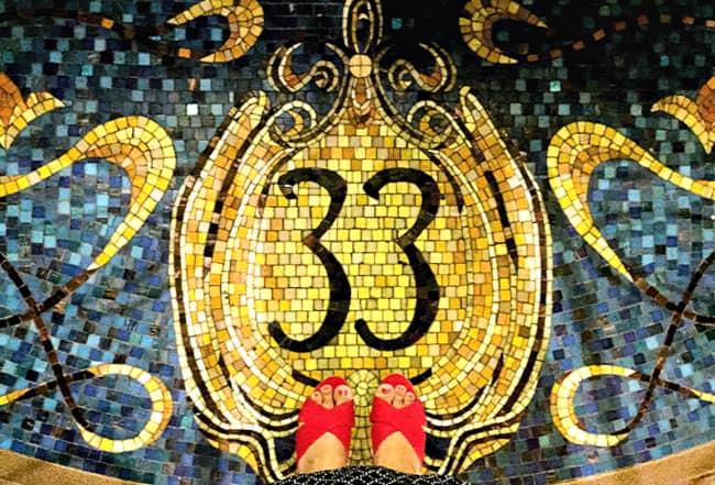 club 33 mosaic