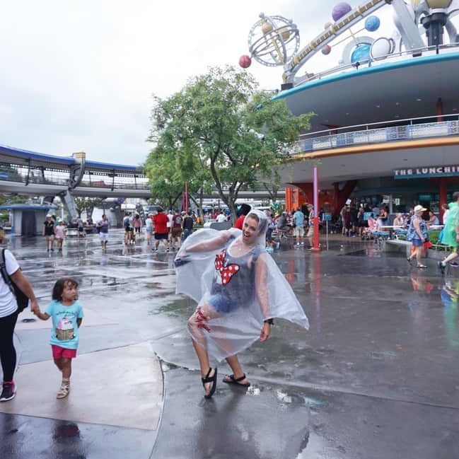 Walt Disney World in the rain