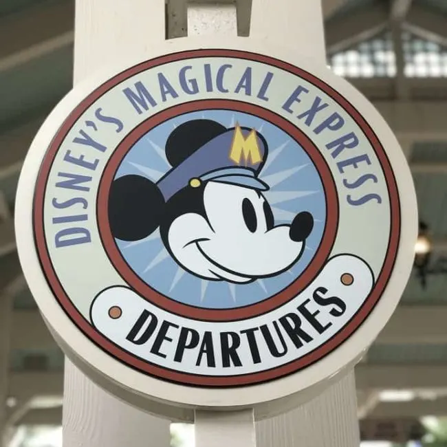 Disneys Magical Express sign