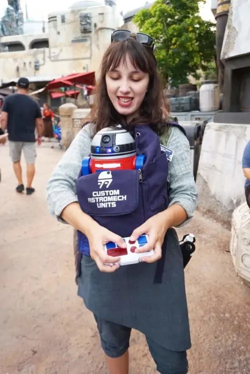 Droid Backpack at Star Wars Galaxy's Edge