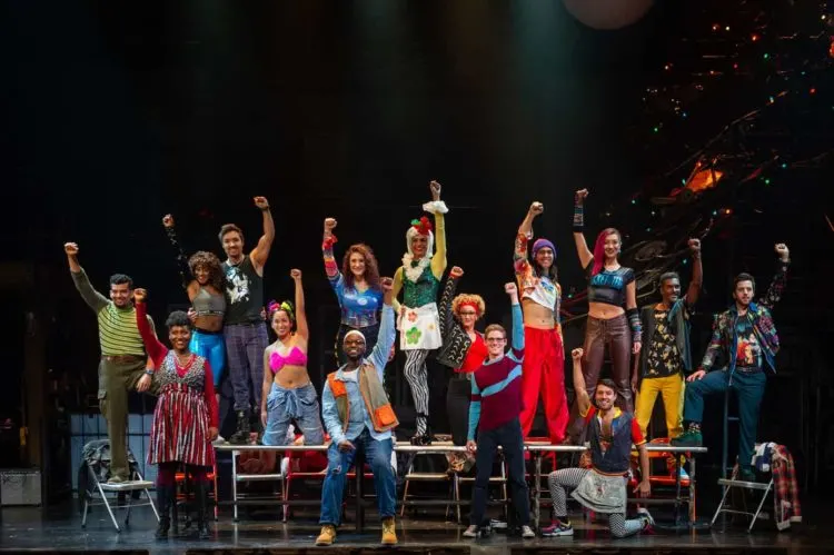 RENT touring cast at the National Theatre in Washington DC