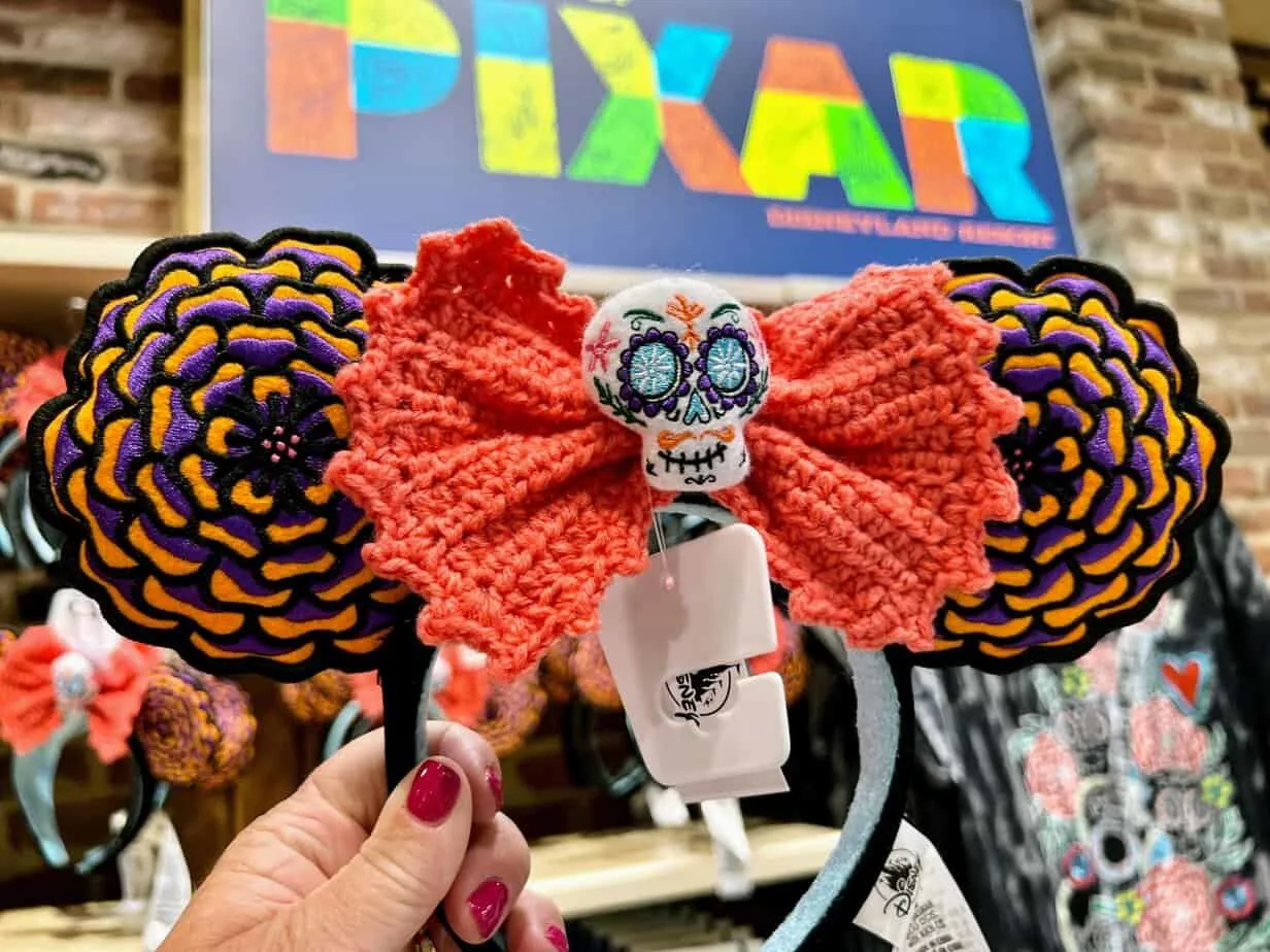 coco day of the dead halloween mickey ears