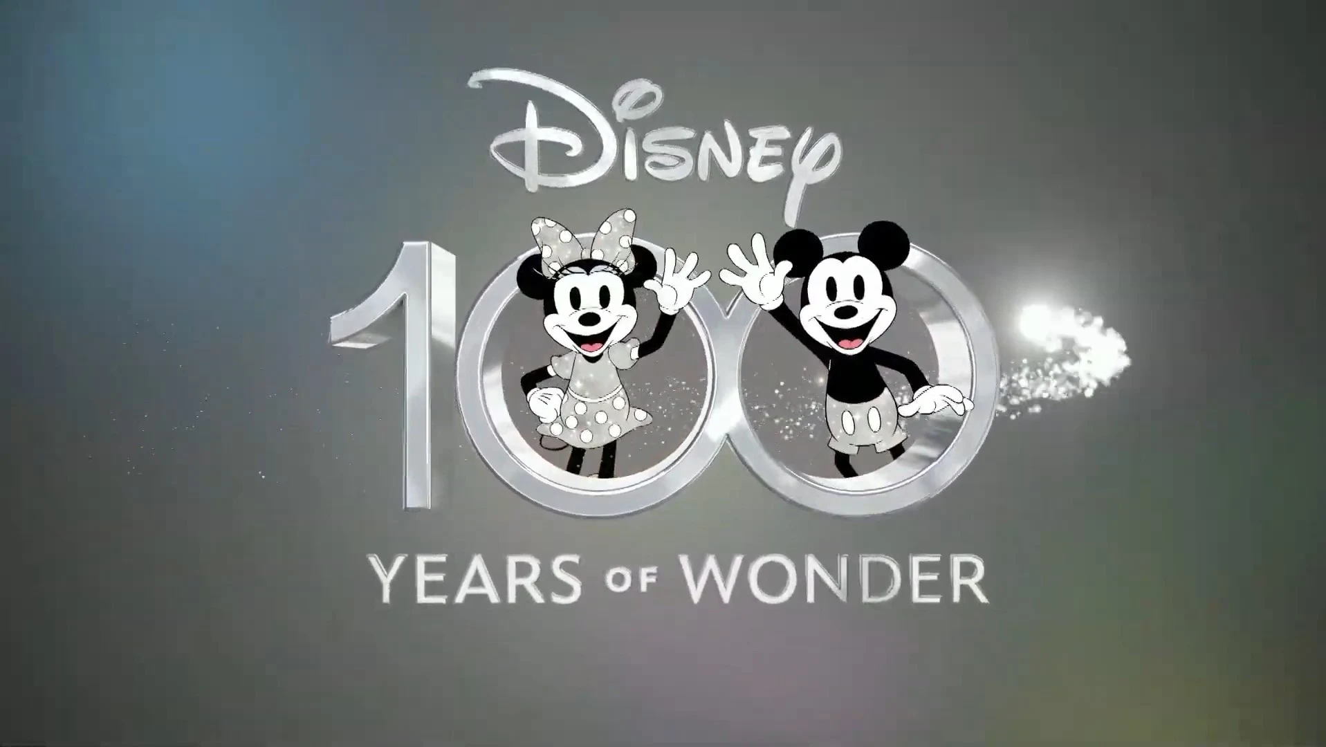 Disney 100 Years of Wonder logo. D23 Expo Livestream September 10 at 6:30 P.M. PT.