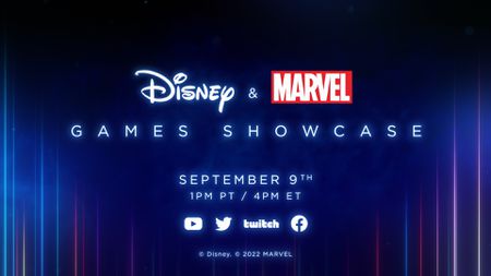 Disney and Marvel Games Showcase. D23 Expo Livestream. Steptember 9. 1 PM PT, 4 P.M. ET.