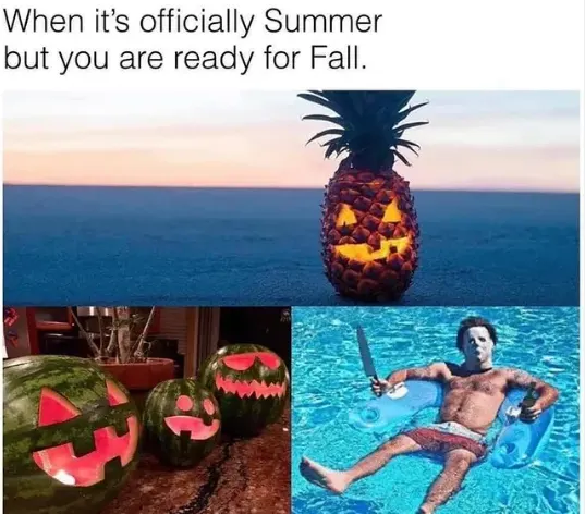 summer funny halloween memes