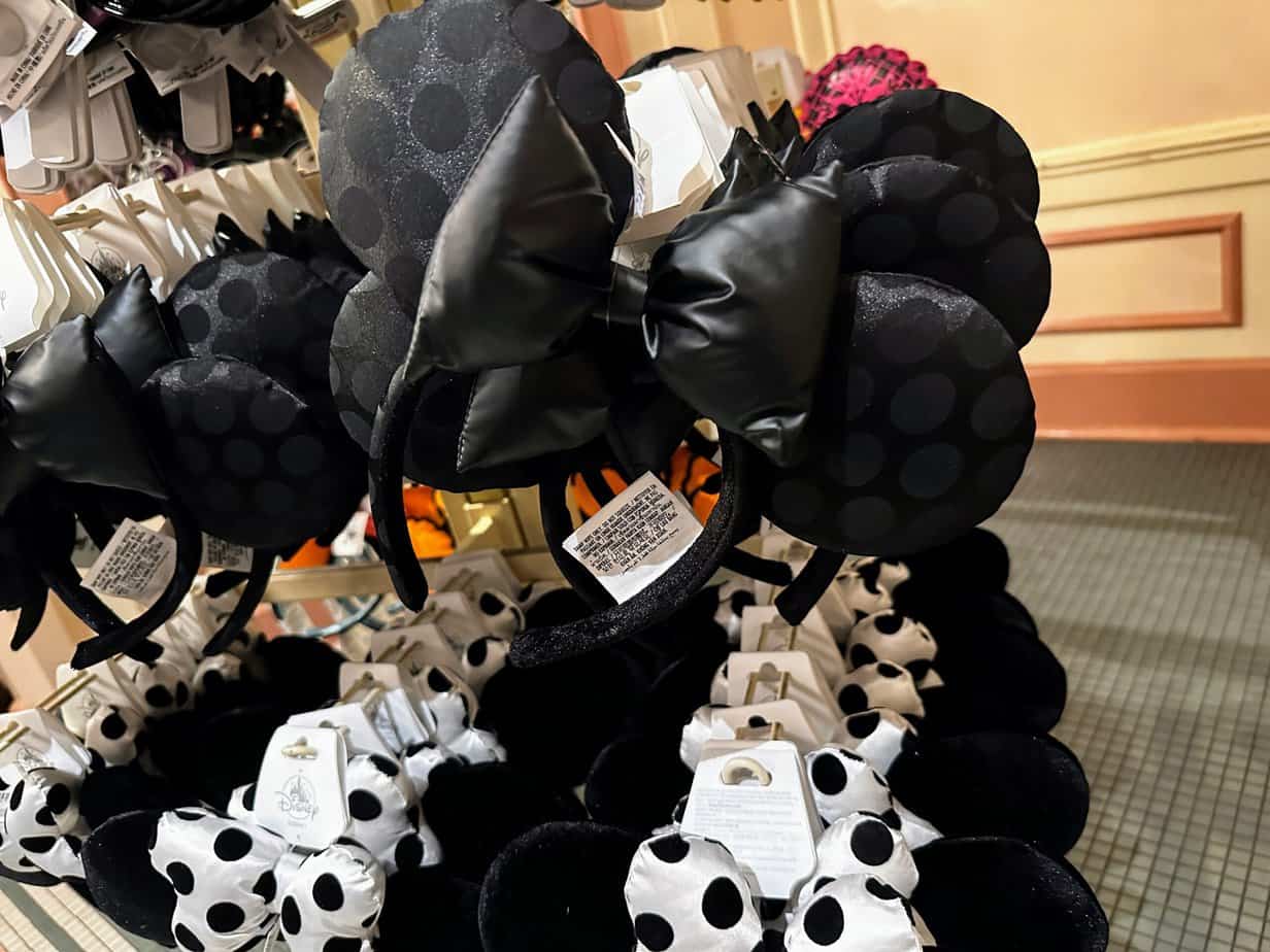 Best Of The Halloween Mickey Ears 2023 black