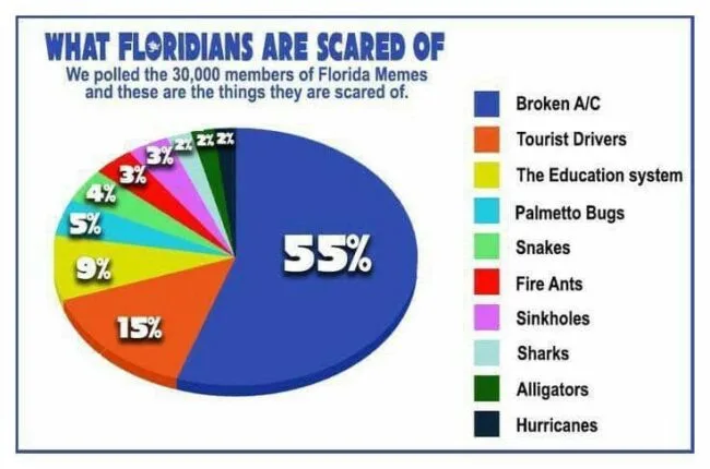 what floridans are scared of florida hurricane memes