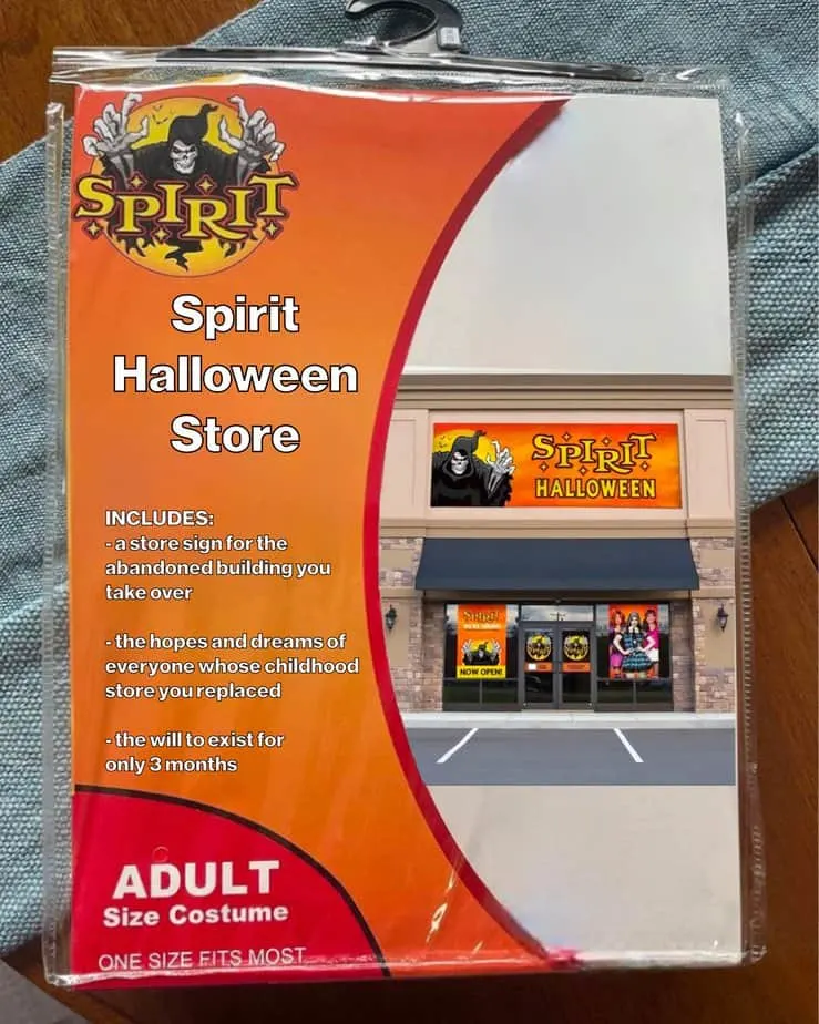 spirit halloween fake costume spirit halloween store meme