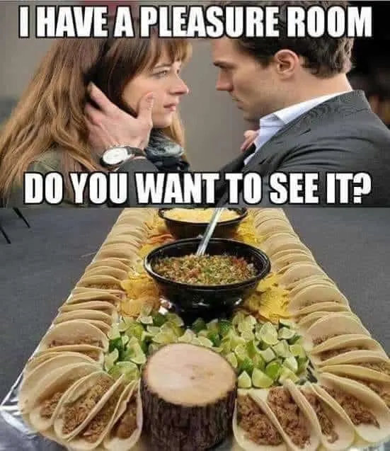50 shades of gray. taco tuesday memes for national taco day