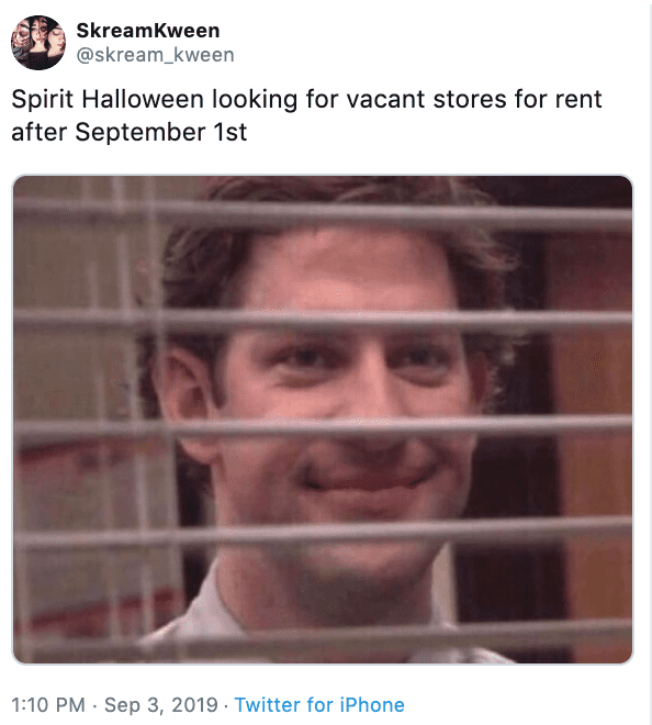 the office spirit halloween store meme