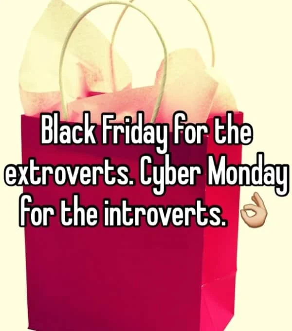 cyber monday memes introverts