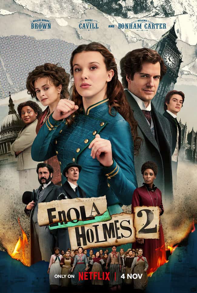 quotes from Enola Holmes 2 on netflix. 