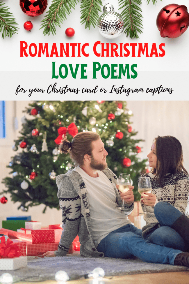 It's the Christmas tree twinkling in your partner's eyes on Christmas Day that just makes this time of year extra lovey. Looking for some romantic Christmas poetry to share with the one you adore? We've got a list of Christmas love poems for 2022.