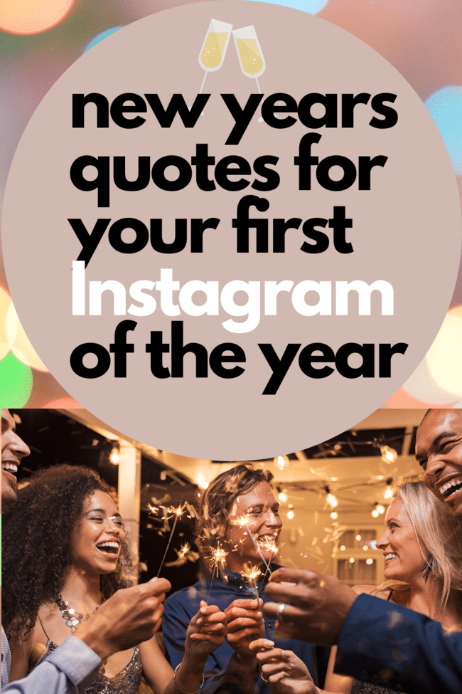 new years quotes for your first instagram of the year