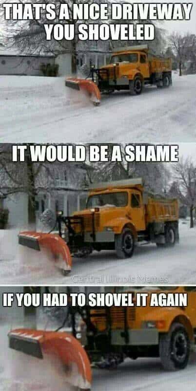 plow snow memes