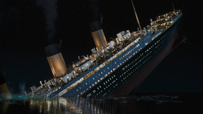 best movie quotes from Titanic (1997). ship sinking