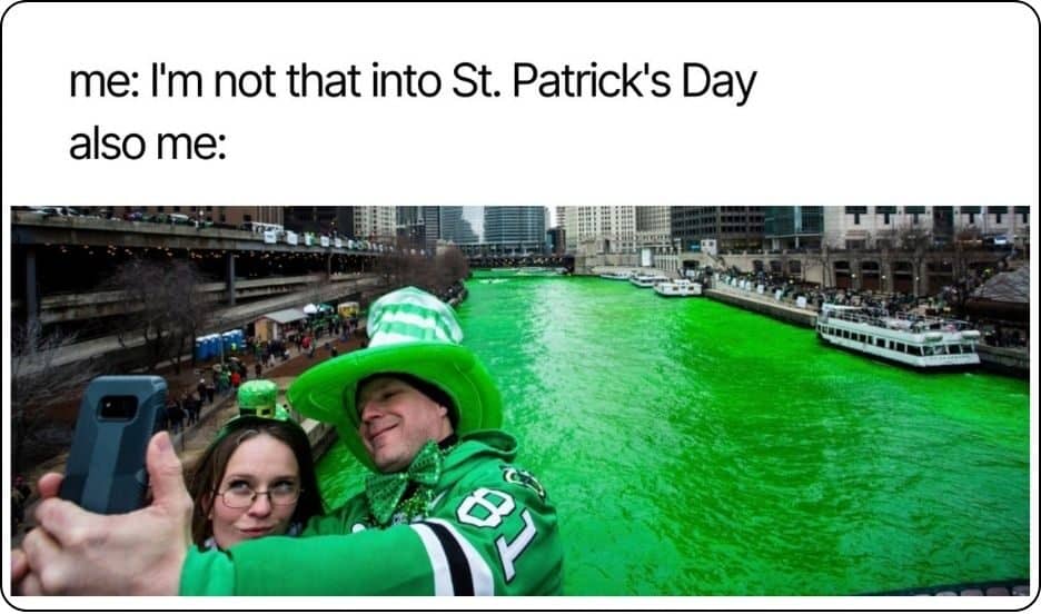 st patricks day memes green river