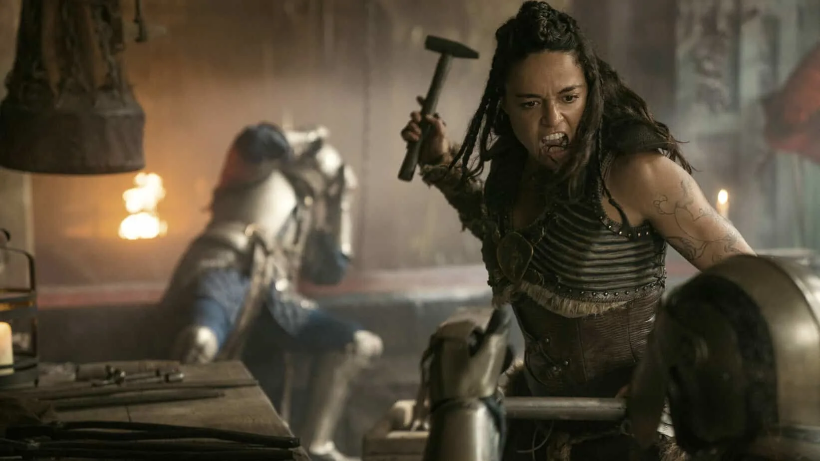 Michelle Rodriguez plays Holga. funny movie quotes from Dungeons and Dragons: Honor Among Thieves