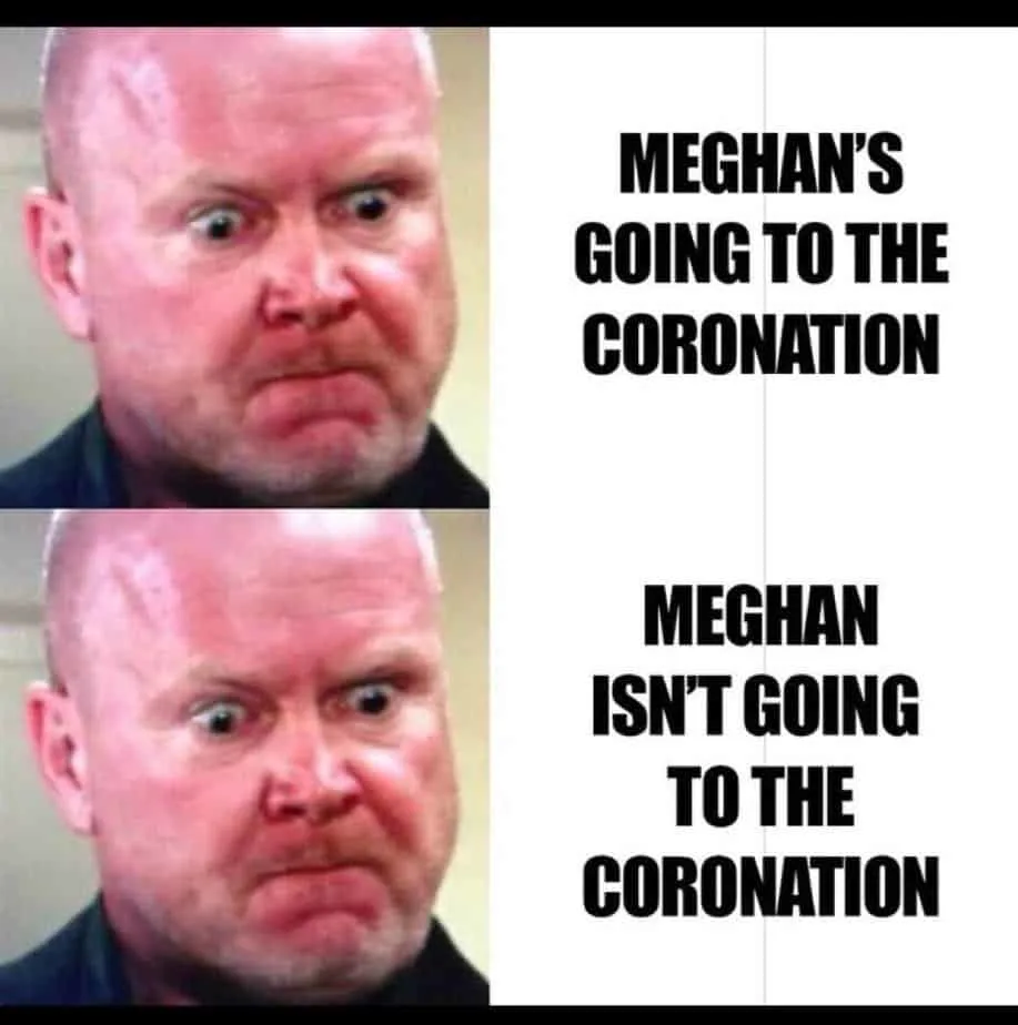 meghan king charles coronation day memes